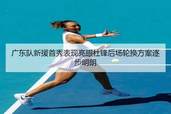 广东队新援首秀表现亮眼杜锋后场轮换方案逐步明朗